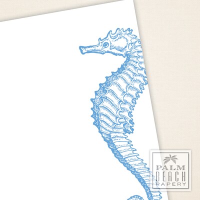 Majestic Seahorse Flat Notecards - image3